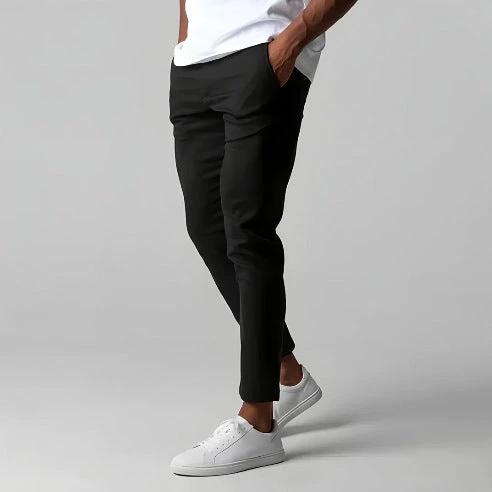 Men's Slim Business Casual Straight Pants