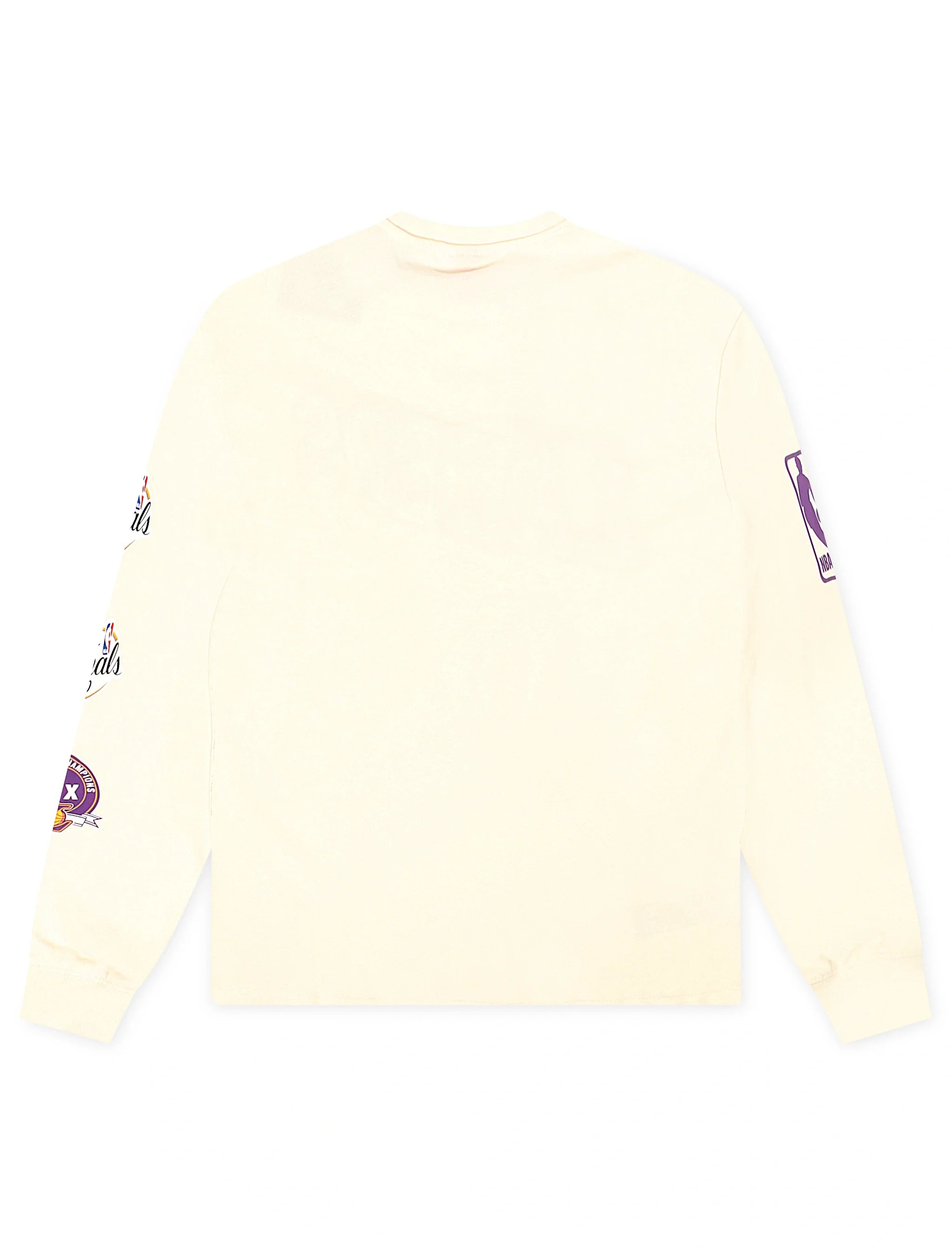 Mitchell & Ness Lakers Long Sleeve - Cream